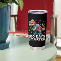 Dinosaur 100 Days Smarter Tumbler Cup Building Bricks Dinosaur 100th Day Kids