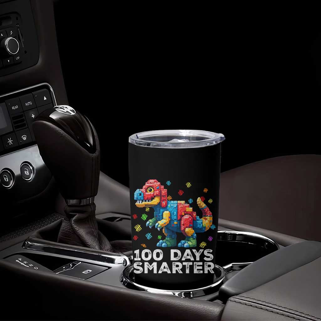 Dinosaur 100 Days Smarter Tumbler Cup Building Bricks Dinosaur 100th Day Kids