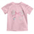 Pink Coquette Nurse Toddler T Shirt Toile de Jouy Stethoscope Bow