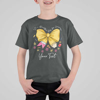 Personalized Teacher Coquette Bow T Shirt For Kid Custom Name Cute Teacher Appreciation Gift - Wonder Print Shop