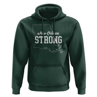 Nola Strong Hoodie Support Louisiana 2025 New Orleans Map