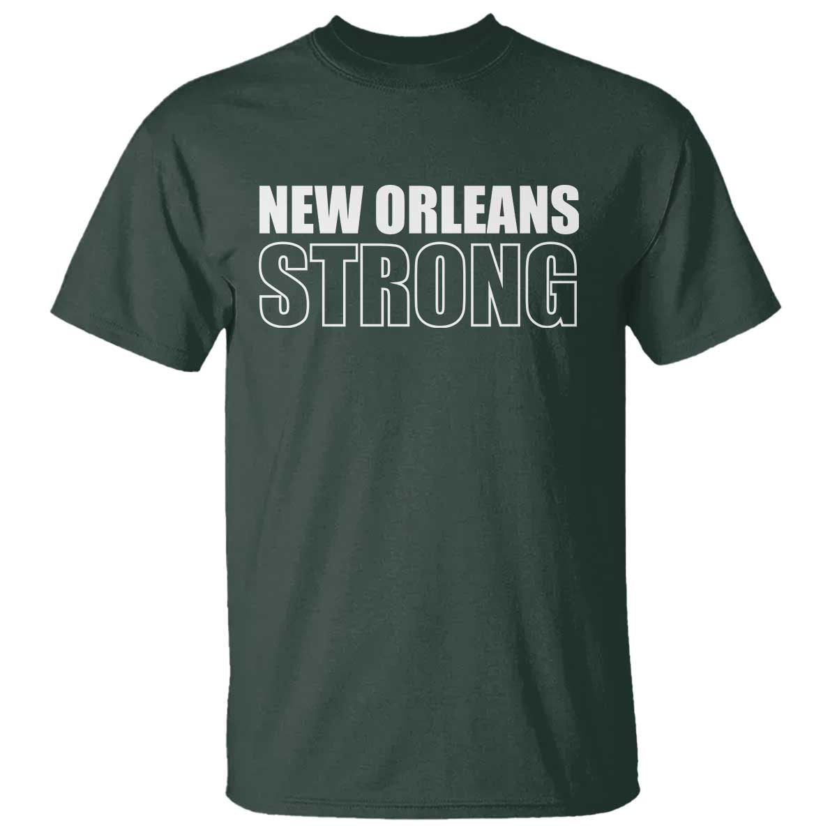 Nola Strong T Shirt Volunteer Support New Orleans Louisiana 2025 Tee