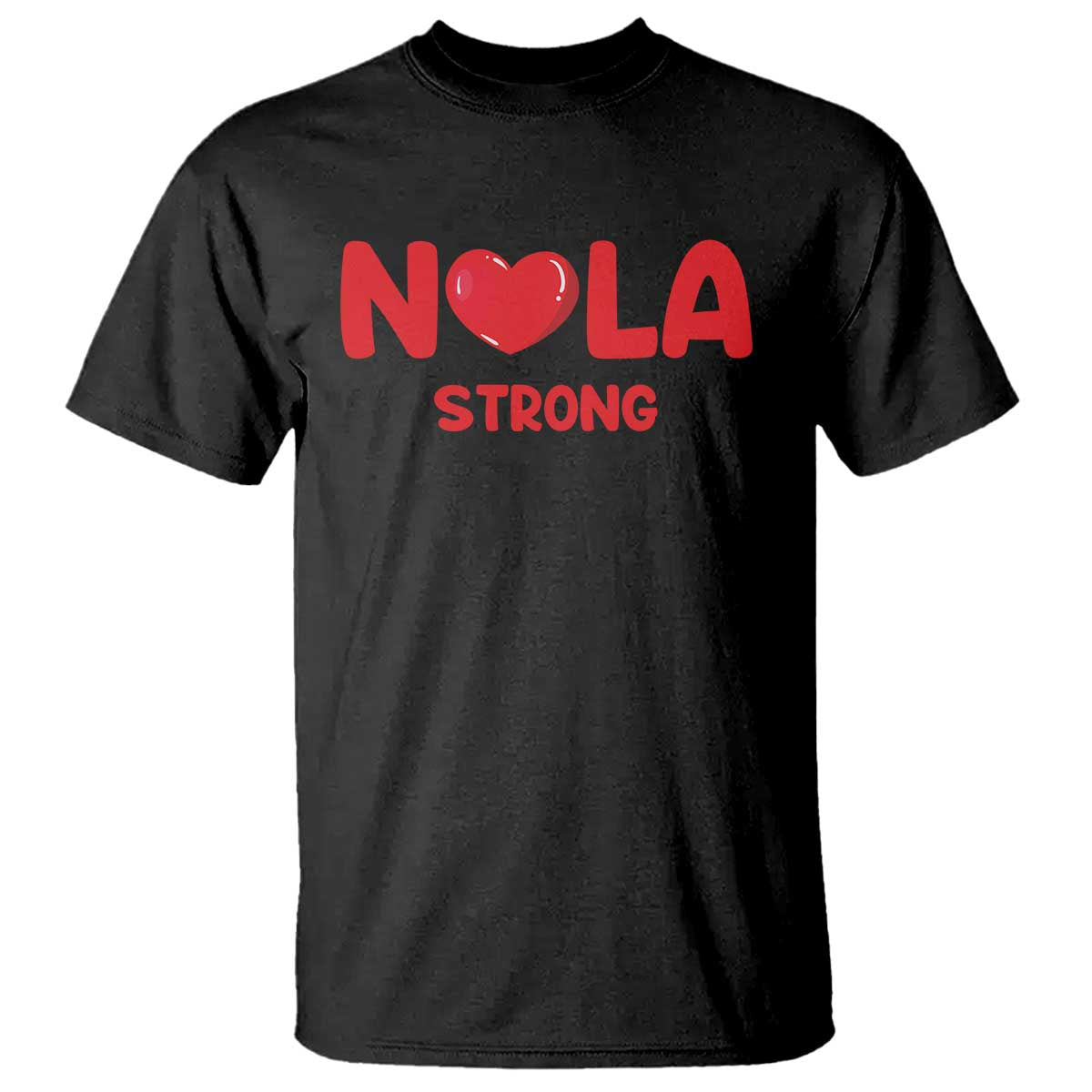 Nola Strong New Orleans Support T Shirt
