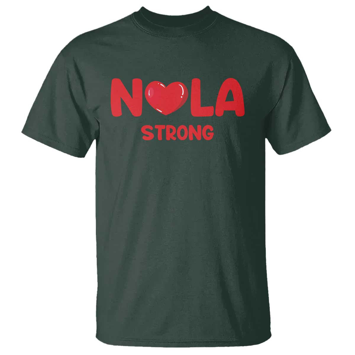 Nola Strong New Orleans Support T Shirt