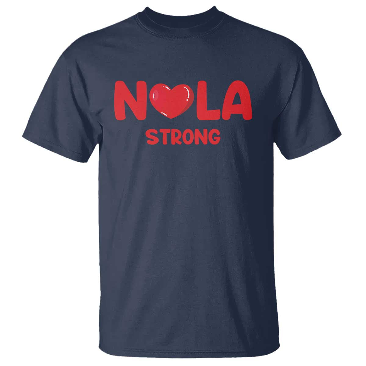 Nola Strong New Orleans Support T Shirt