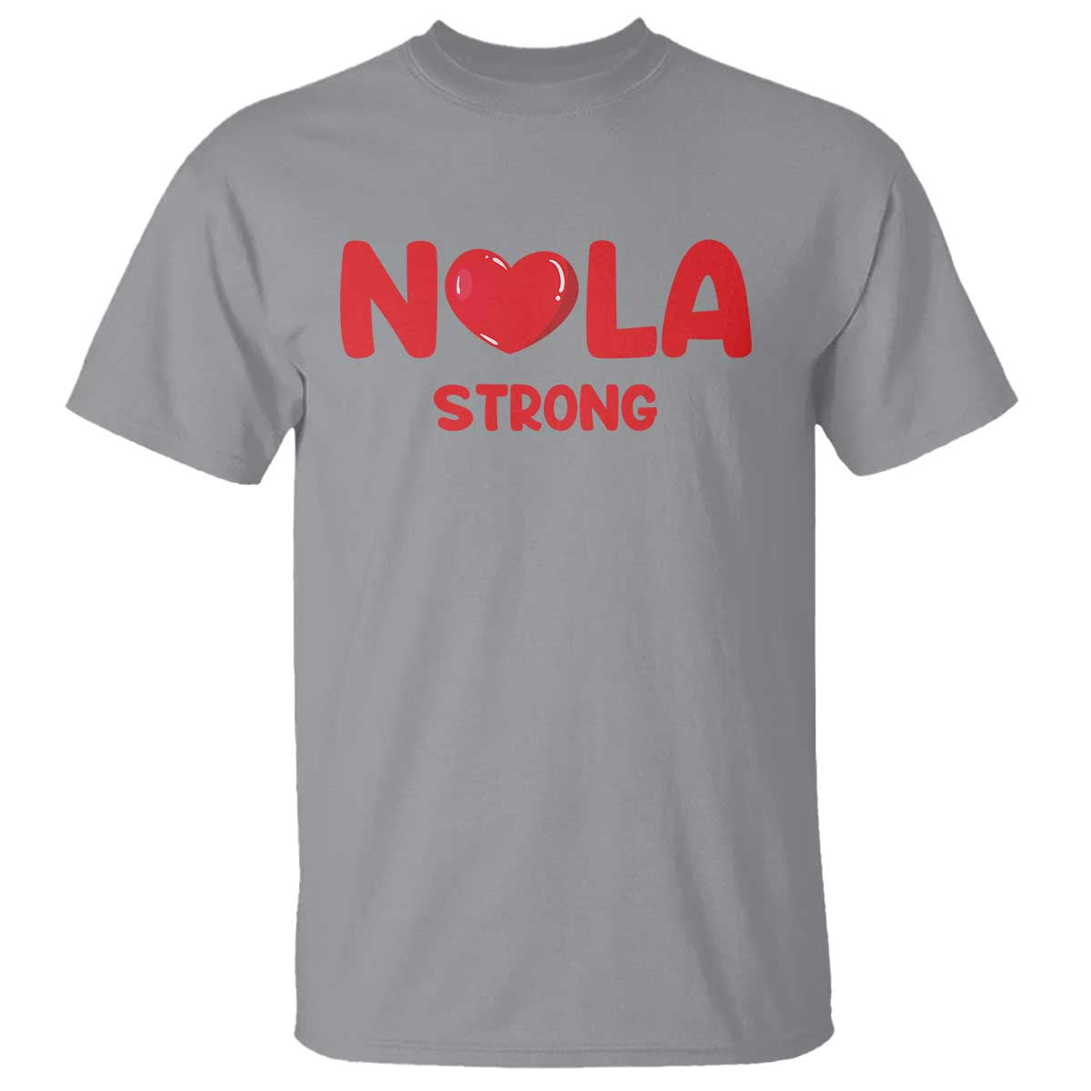 Nola Strong New Orleans Support T Shirt