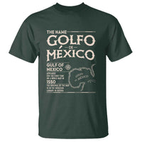 Gulf Of Mexico T Shirt 1672 Historic Map Coast Mexico Lover
