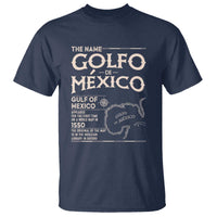 Gulf Of Mexico T Shirt 1672 Historic Map Coast Mexico Lover