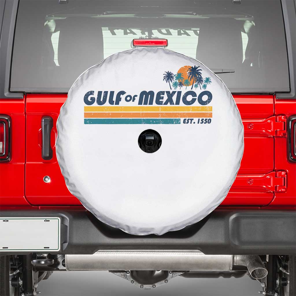 Gulf Of Mexico Spare Tire Cover Texas Alabama Mississippi Florida Beach Gulf Coast Mexico Lover