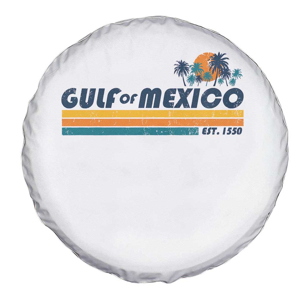 Gulf Of Mexico Spare Tire Cover Texas Alabama Mississippi Florida Beach Gulf Coast Mexico Lover