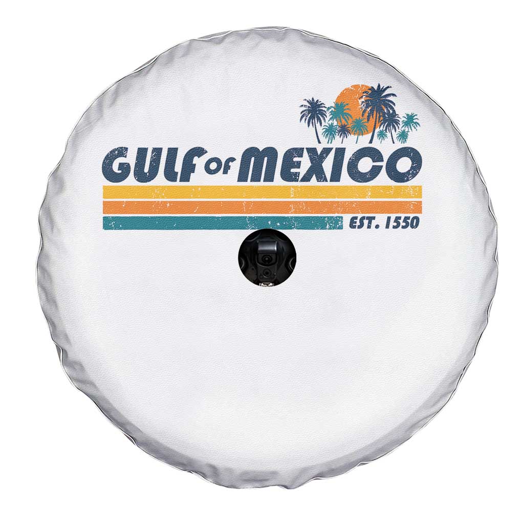 Gulf Of Mexico Spare Tire Cover Texas Alabama Mississippi Florida Beach Gulf Coast Mexico Lover
