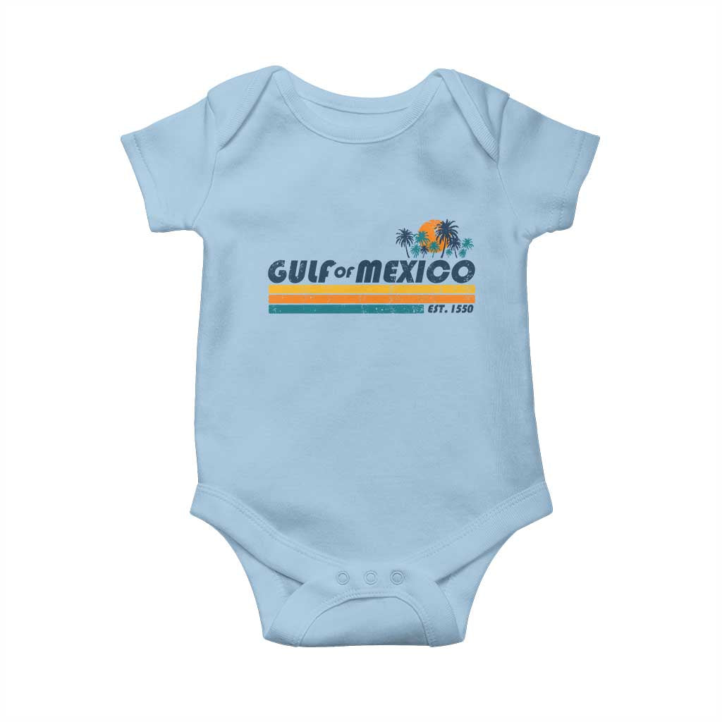Gulf Of Mexico Baby Onesie Texas Alabama Mississippi Florida Beach Gulf Coast Mexico Lover