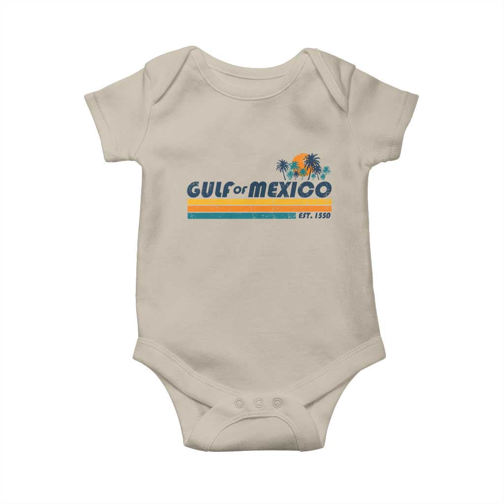 Gulf Of Mexico Baby Onesie Texas Alabama Mississippi Florida Beach Gulf Coast Mexico Lover