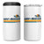 Gulf Of Mexico 4 in 1 Can Cooler Tumbler Texas Alabama Mississippi Florida Beach Gulf Coast Mexico Lover