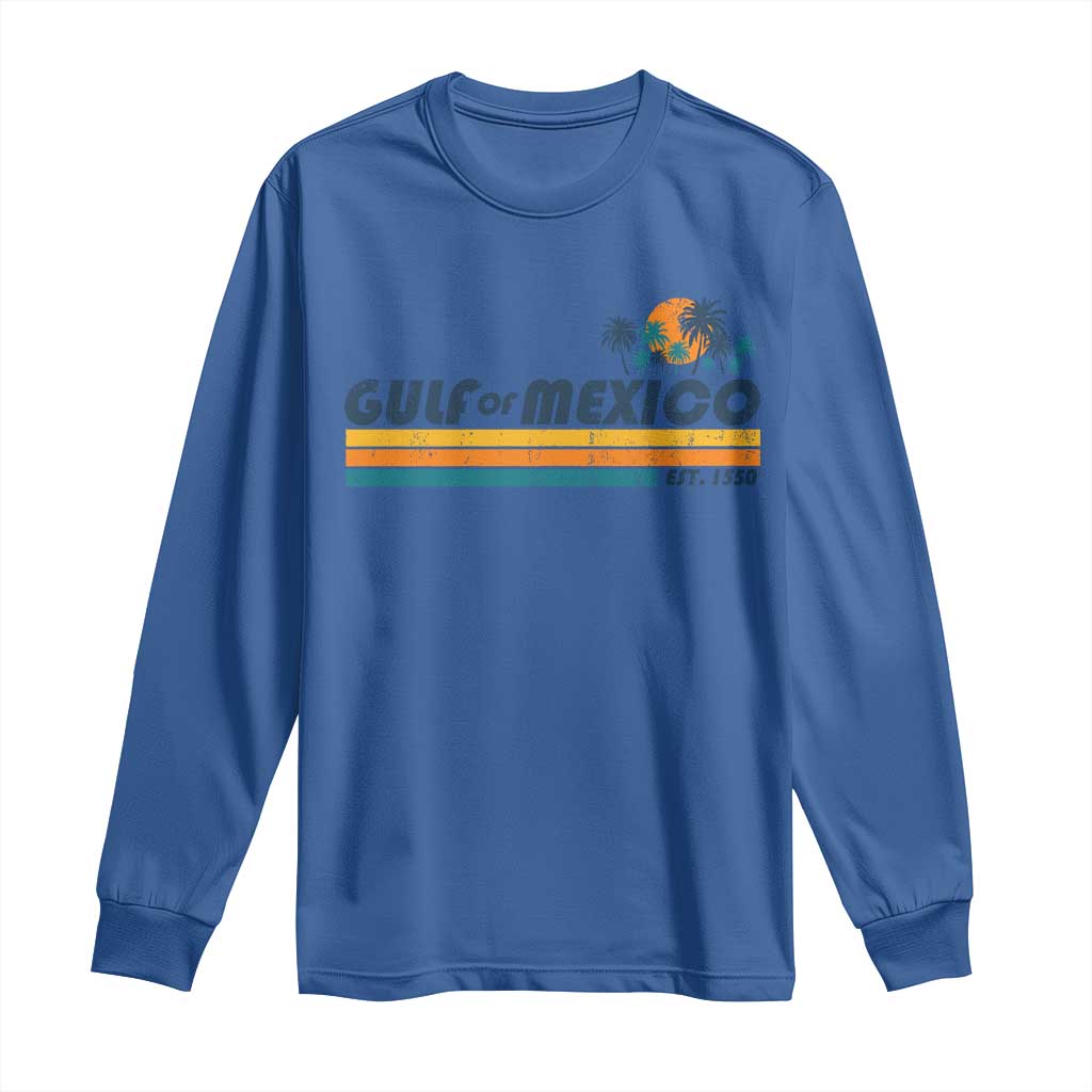 Gulf Of Mexico Long Sleeve Shirt Texas Alabama Mississippi Florida Beach Gulf Coast Mexico Lover