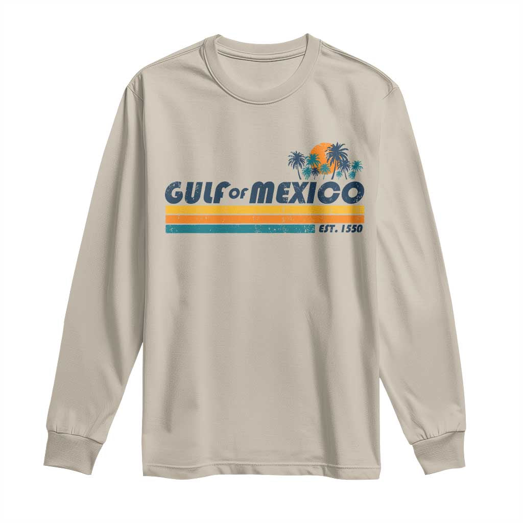 Gulf Of Mexico Long Sleeve Shirt Texas Alabama Mississippi Florida Beach Gulf Coast Mexico Lover