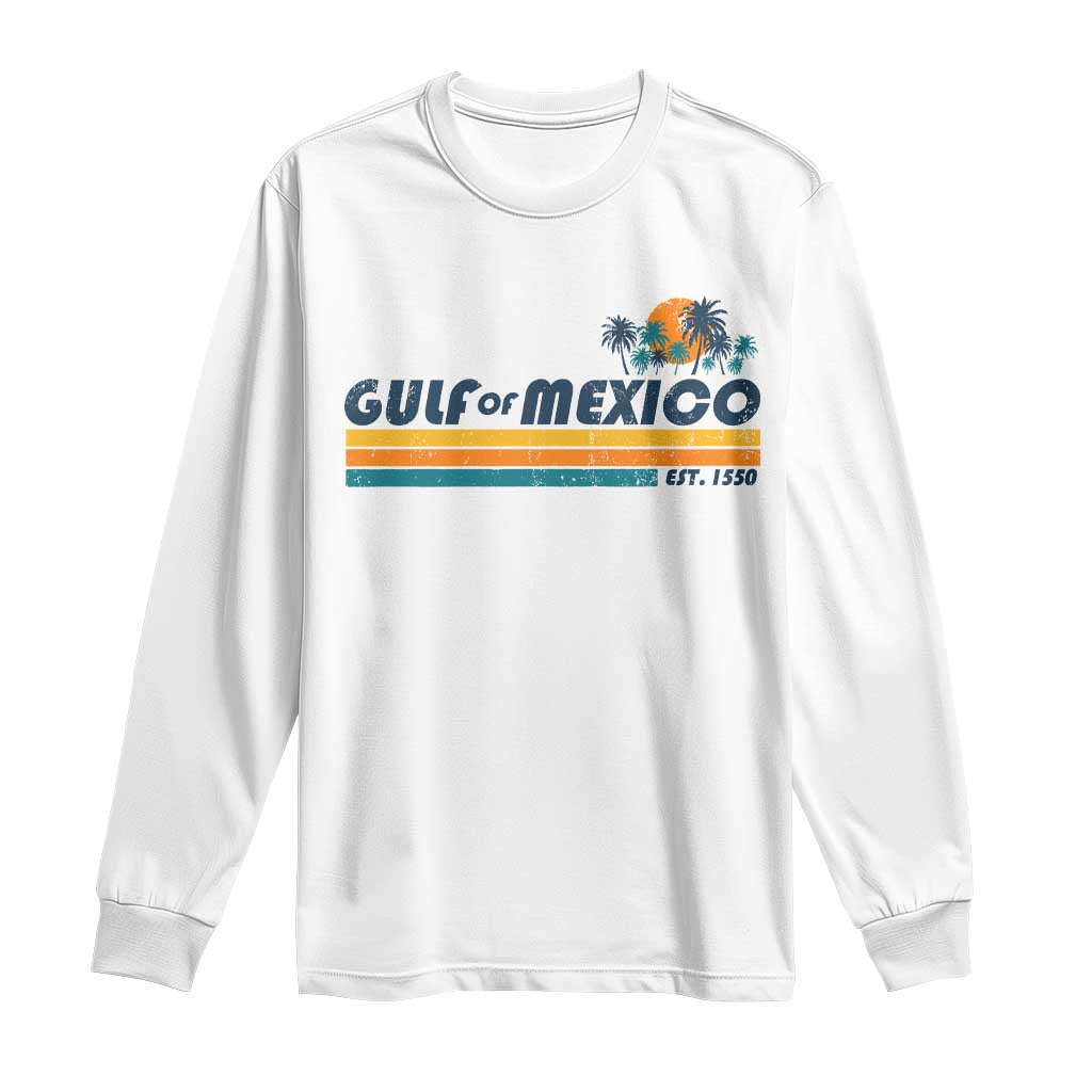 Gulf Of Mexico Long Sleeve Shirt Texas Alabama Mississippi Florida Beach Gulf Coast Mexico Lover