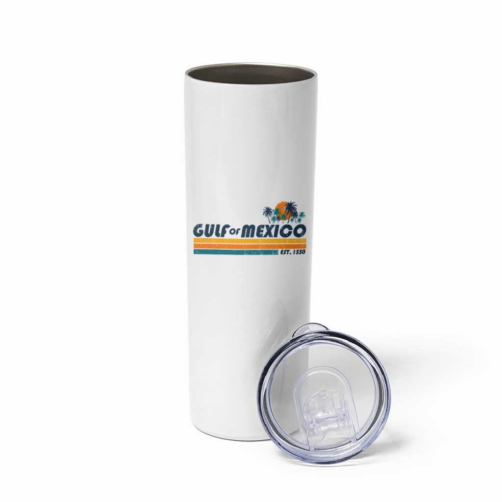 Gulf Of Mexico Skinny Tumbler Texas Alabama Mississippi Florida Beach Gulf Coast Mexico Lover