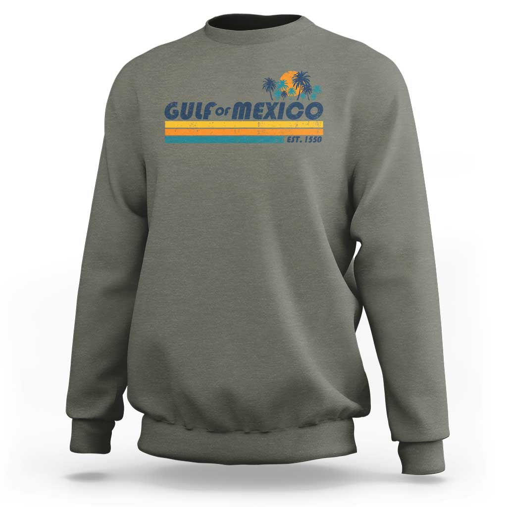 Gulf Of Mexico Sweatshirt Texas Alabama Mississippi Florida Beach Gulf Coast Mexico Lover