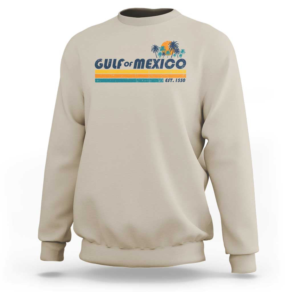Gulf Of Mexico Sweatshirt Texas Alabama Mississippi Florida Beach Gulf Coast Mexico Lover