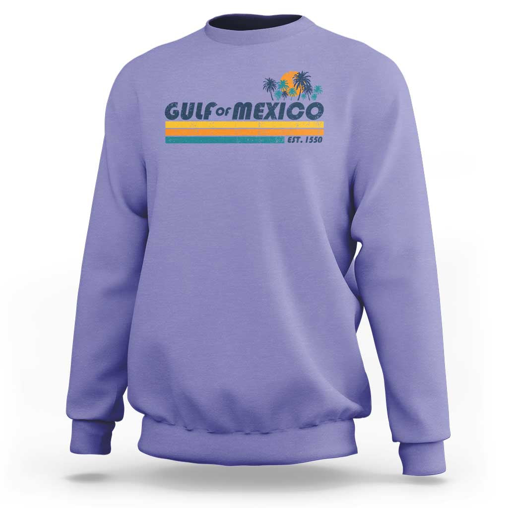 Gulf Of Mexico Sweatshirt Texas Alabama Mississippi Florida Beach Gulf Coast Mexico Lover