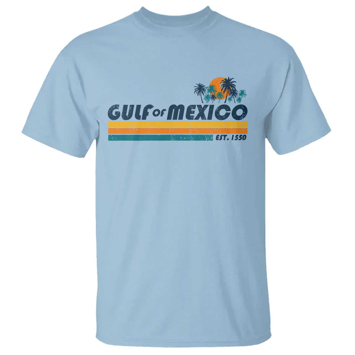 Gulf Of Mexico T Shirt Texas Alabama Mississippi Florida Beach Gulf Coast Mexico Lover