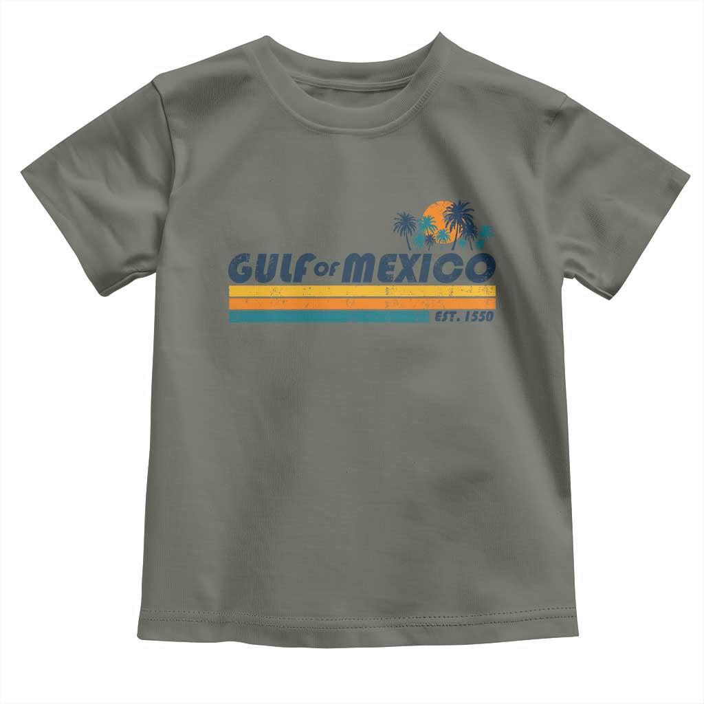 Gulf Of Mexico Toddler T Shirt Texas Alabama Mississippi Florida Beach Gulf Coast Mexico Lover