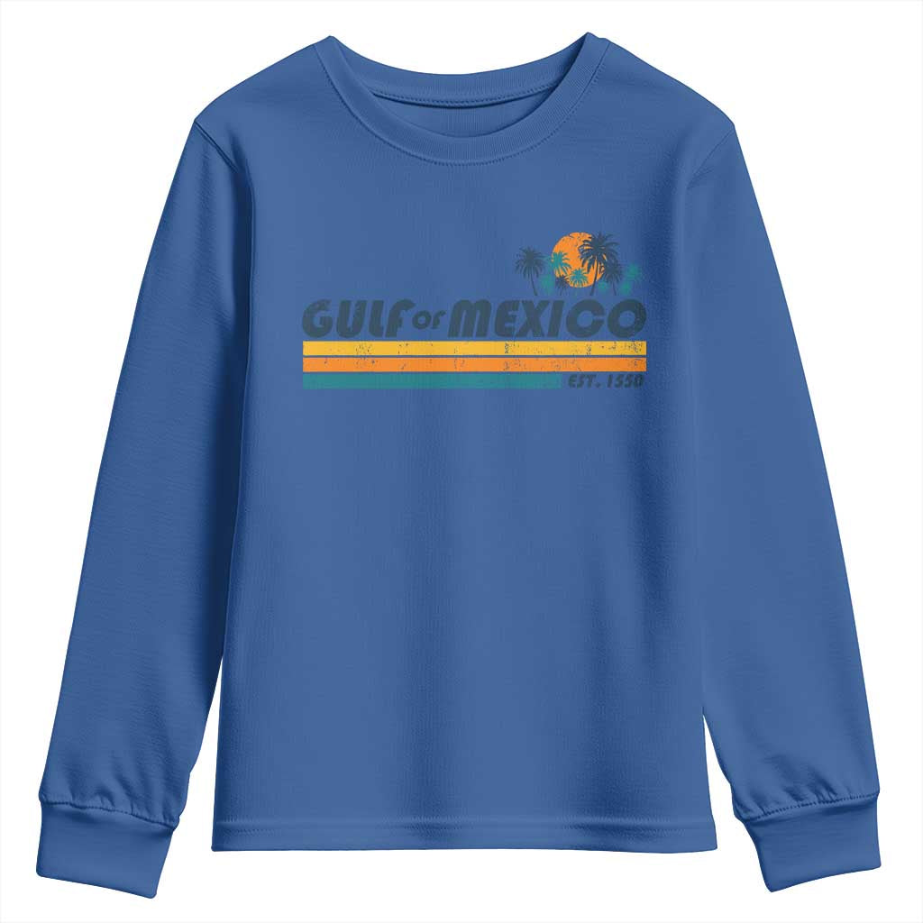 Gulf Of Mexico Youth Sweatshirt Texas Alabama Mississippi Florida Beach Gulf Coast Mexico Lover