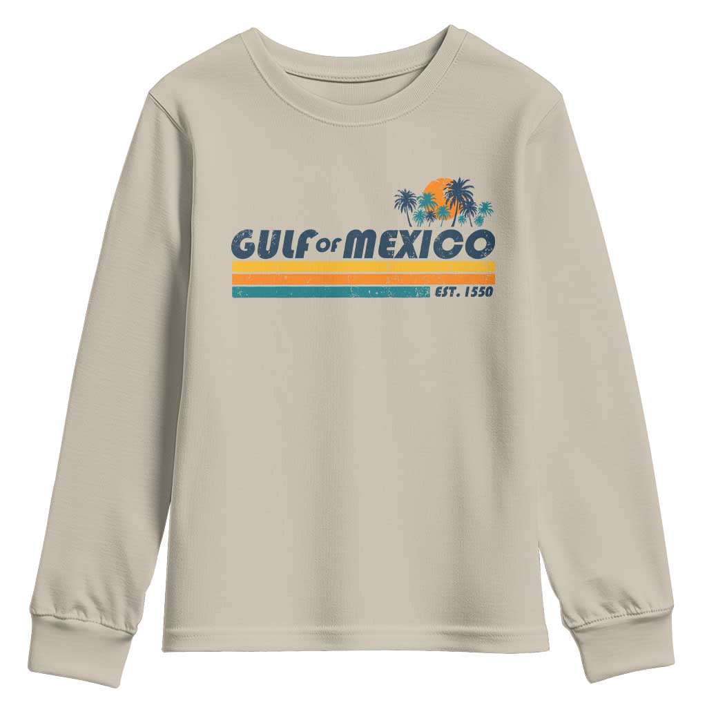 Gulf Of Mexico Youth Sweatshirt Texas Alabama Mississippi Florida Beach Gulf Coast Mexico Lover