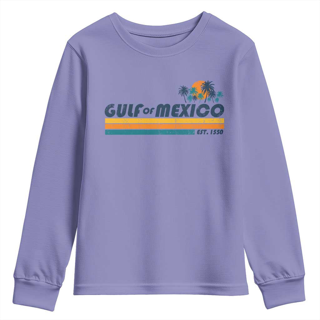 Gulf Of Mexico Youth Sweatshirt Texas Alabama Mississippi Florida Beach Gulf Coast Mexico Lover