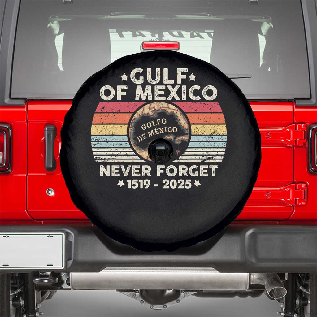 Never Forget Gulf Of Mexico Spare Tire Cover 1915 - 2025