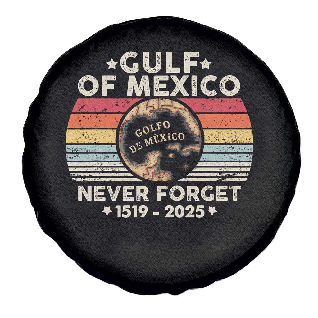Never Forget Gulf Of Mexico Spare Tire Cover 1915 - 2025