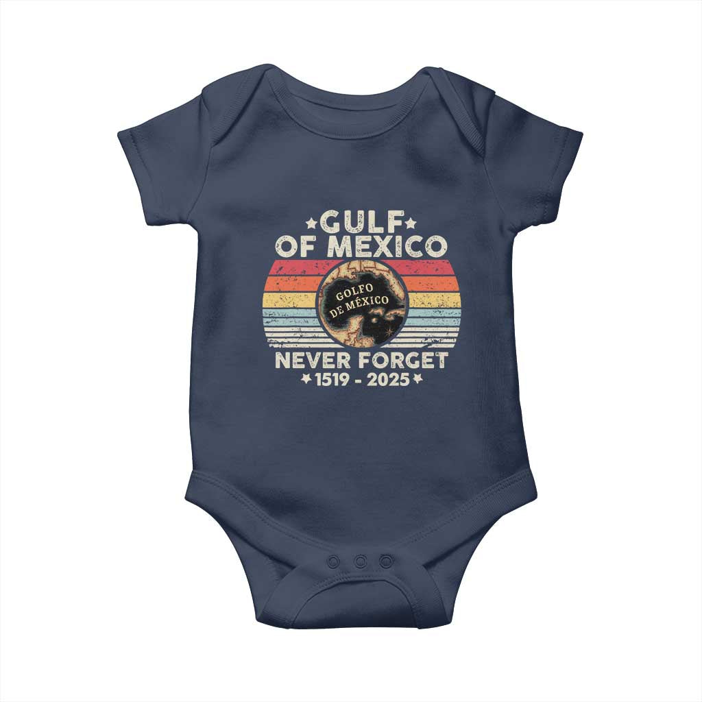 Never Forget Gulf Of Mexico Baby Onesie 1915 - 2025