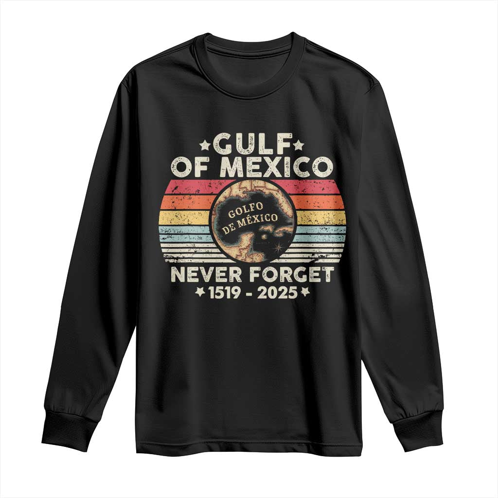 Never Forget Gulf Of Mexico Long Sleeve Shirt 1915 - 2025