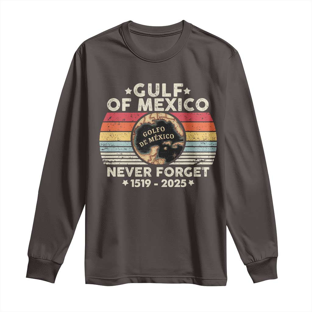 Never Forget Gulf Of Mexico Long Sleeve Shirt 1915 - 2025