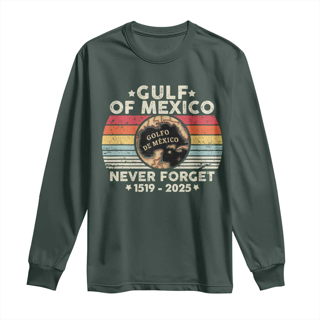 Never Forget Gulf Of Mexico Long Sleeve Shirt 1915 - 2025