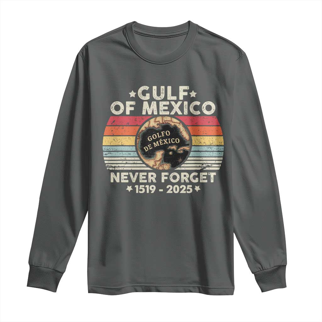Never Forget Gulf Of Mexico Long Sleeve Shirt 1915 - 2025