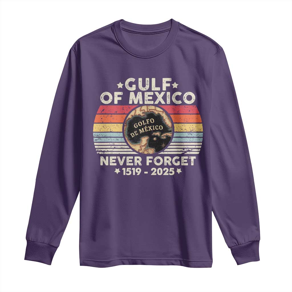 Never Forget Gulf Of Mexico Long Sleeve Shirt 1915 - 2025