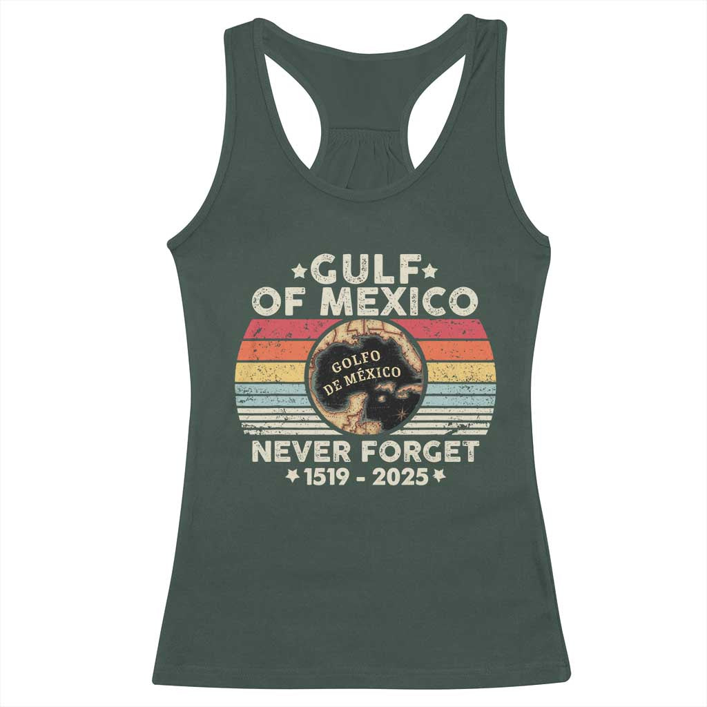 Never Forget Gulf Of Mexico Racerback Tank Top 1915 - 2025