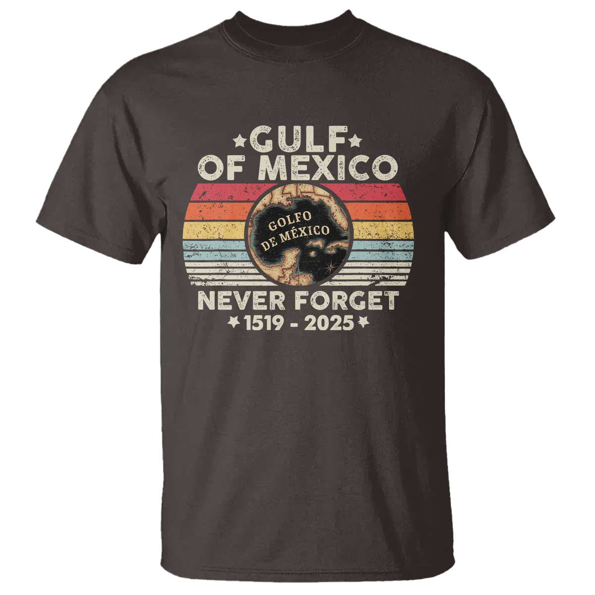Never Forget Gulf Of Mexico T Shirt 1915 - 2025
