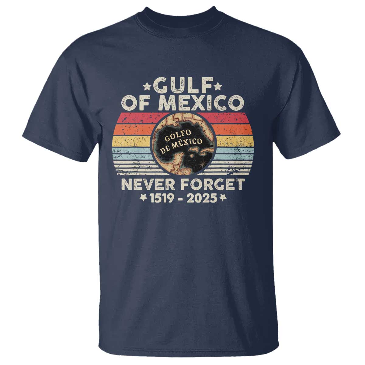 Never Forget Gulf Of Mexico T Shirt 1915 - 2025