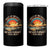 Gulf Of Mexico 4 in 1 Can Cooler Tumbler Never Forget 1915 - 2025 Coast Texas Alabama Mississippi Florida Beach