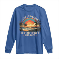 Gulf Of Mexico Long Sleeve Shirt Never Forget 1915 - 2025 Coast Texas Alabama Mississippi Florida Beach