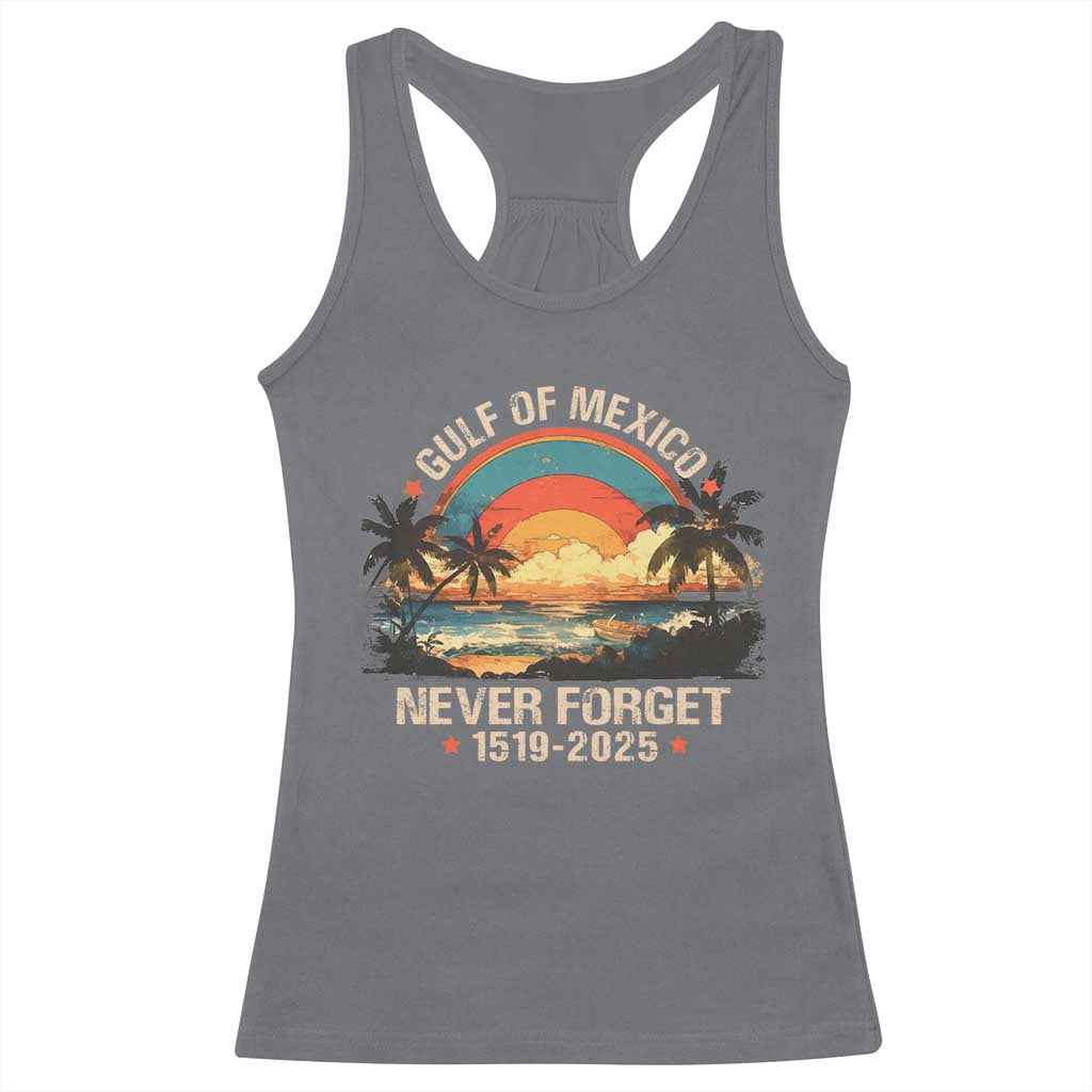 Gulf Of Mexico Racerback Tank Top Never Forget 1915 - 2025 Coast Texas Alabama Mississippi Florida Beach