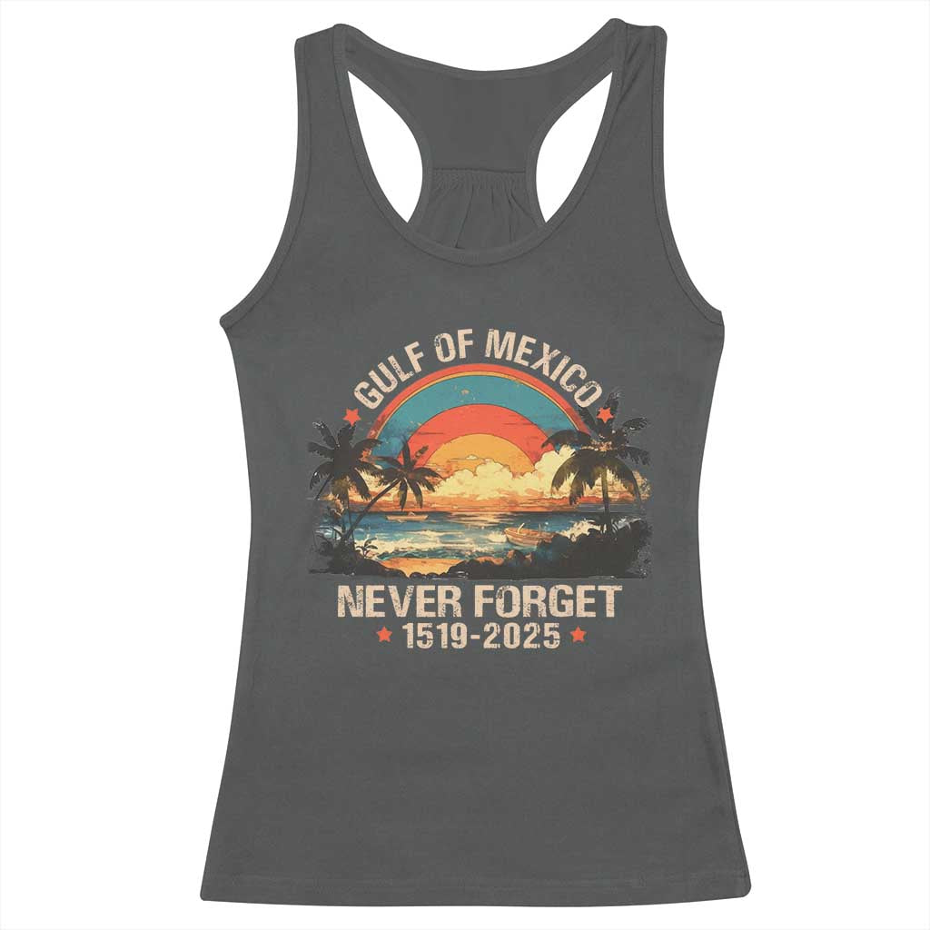 Gulf Of Mexico Racerback Tank Top Never Forget 1915 - 2025 Coast Texas Alabama Mississippi Florida Beach