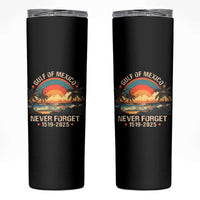 Gulf Of Mexico Skinny Tumbler Never Forget 1915 - 2025 Coast Texas Alabama Mississippi Florida Beach