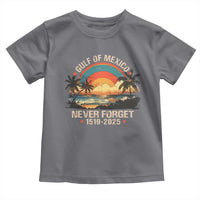 Gulf Of Mexico Toddler T Shirt Never Forget 1915 - 2025 Coast Texas Alabama Mississippi Florida Beach
