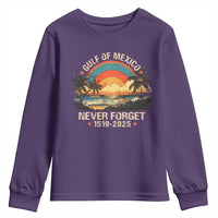 Gulf Of Mexico Youth Sweatshirt Never Forget 1915 - 2025 Coast Texas Alabama Mississippi Florida Beach