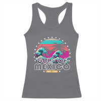 Gulf Of Mexico Racerback Tank Top Est. 1550 Retro Summer Vibes