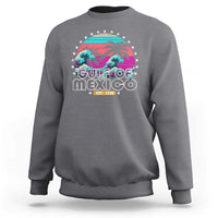 Gulf Of Mexico Sweatshirt Est. 1550 Retro Summer Vibes